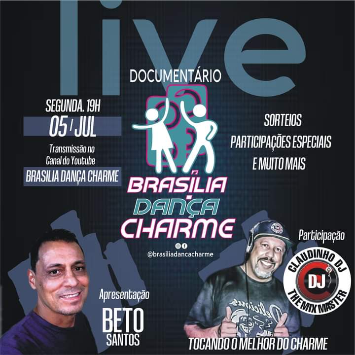 Flyer Documentário Brasília Dança Charme